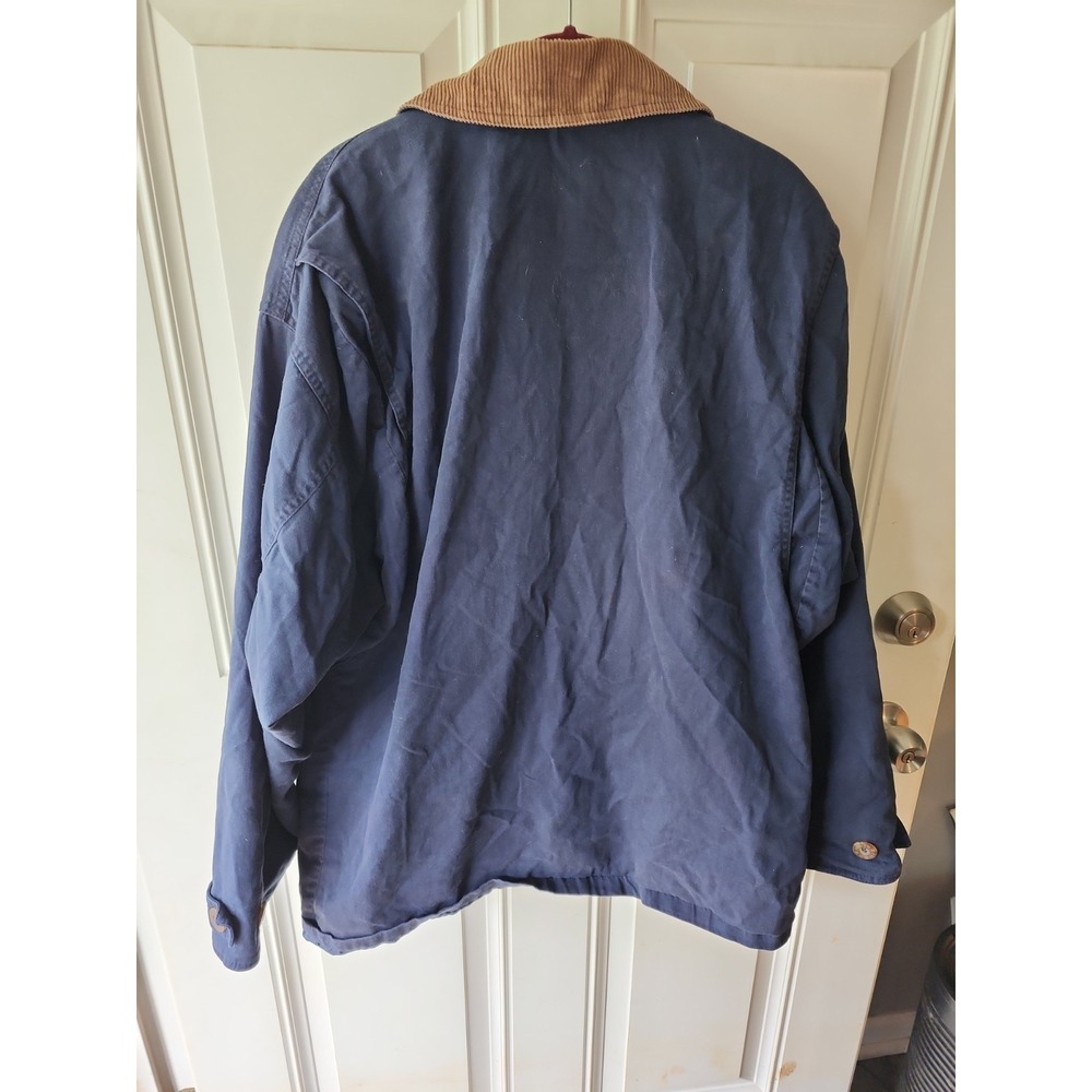 Faded Glory Womens Vintage 90s Chore Barn Coat Three Pocket Farm Plaid Jacket - Picture 9 of 12